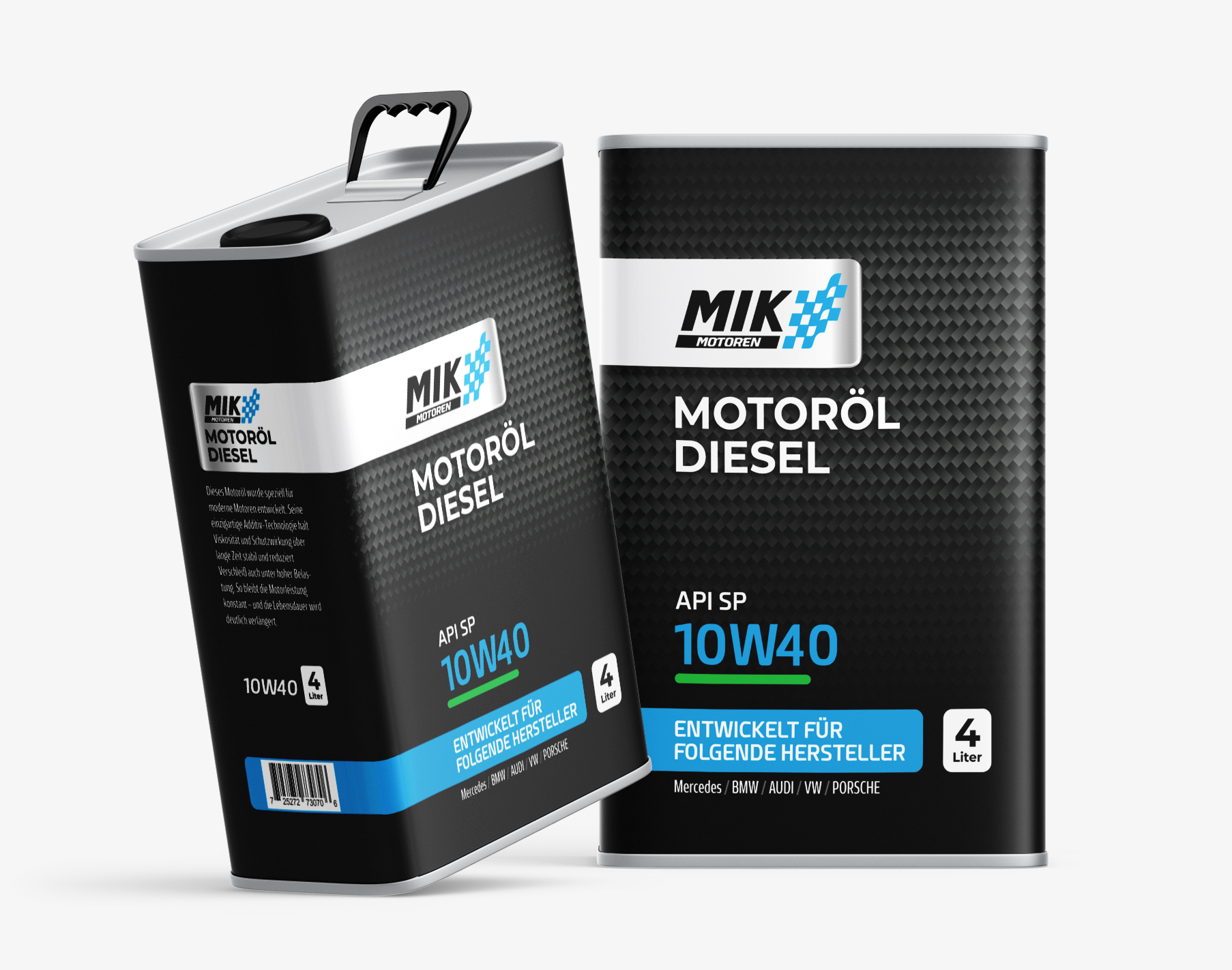 MIK motoren Engine oil Packaging