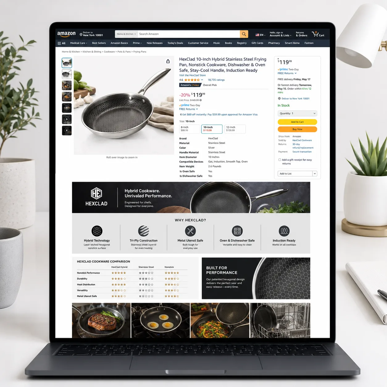 Amazon A+ content design for industrial lubricant brand — Jahanifar Studio